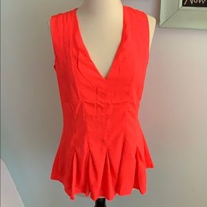Highlighter PINK, H&M sleeveless blouse size US 12